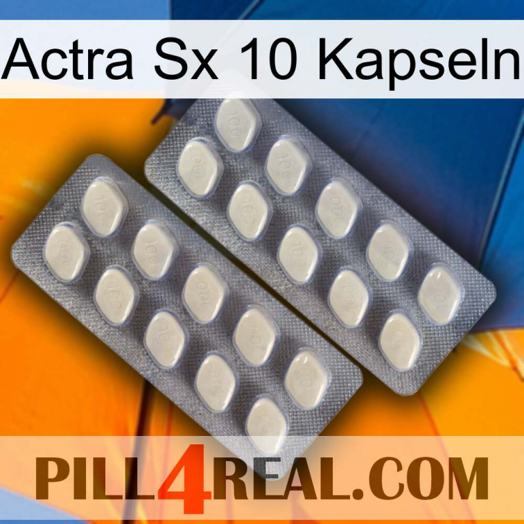 Actra Sx 10 Capsules 07